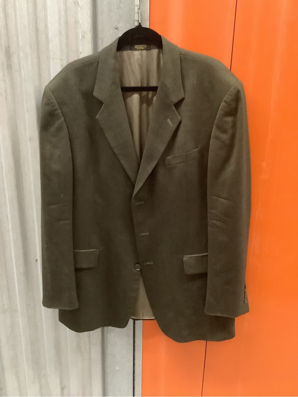 Men's Olive Green Sport Coat Blazer